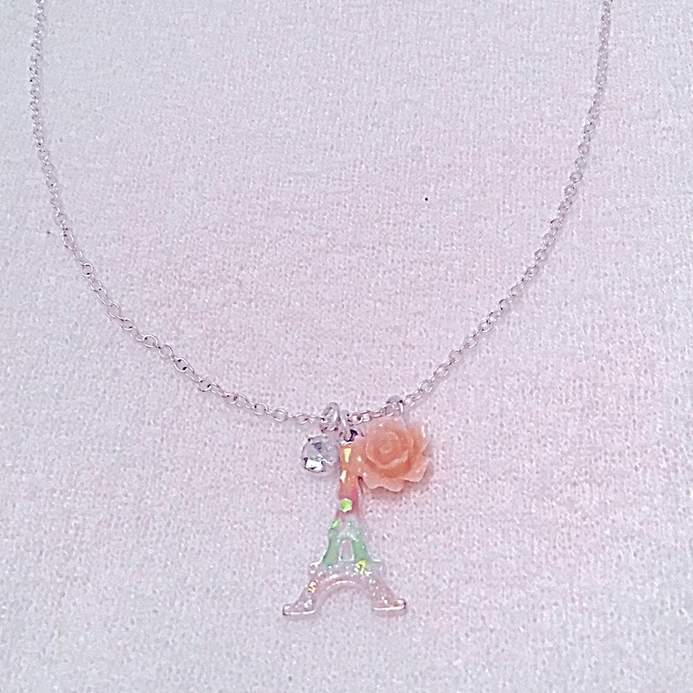 Justice Eiffel Tower Necklace